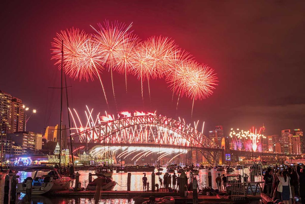 Sydney fireworks